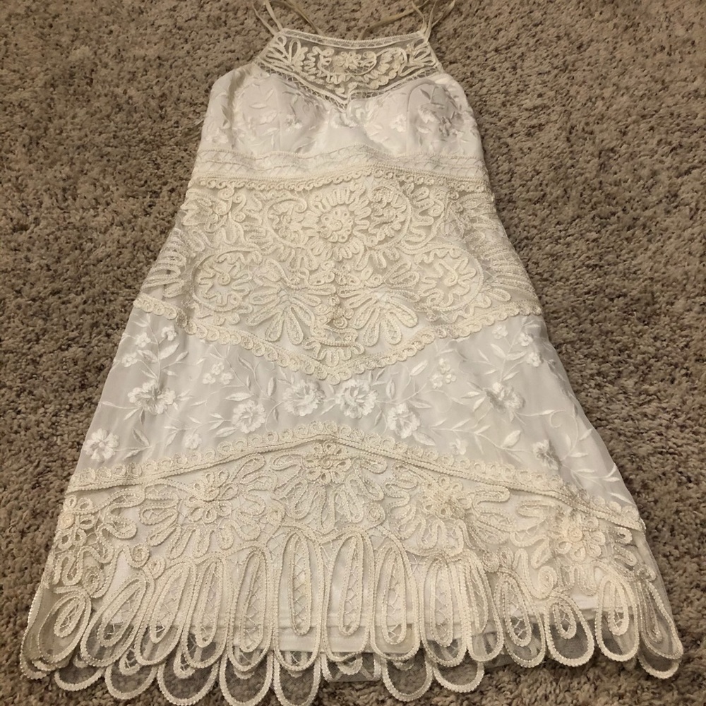Suewong Ivory and white dress